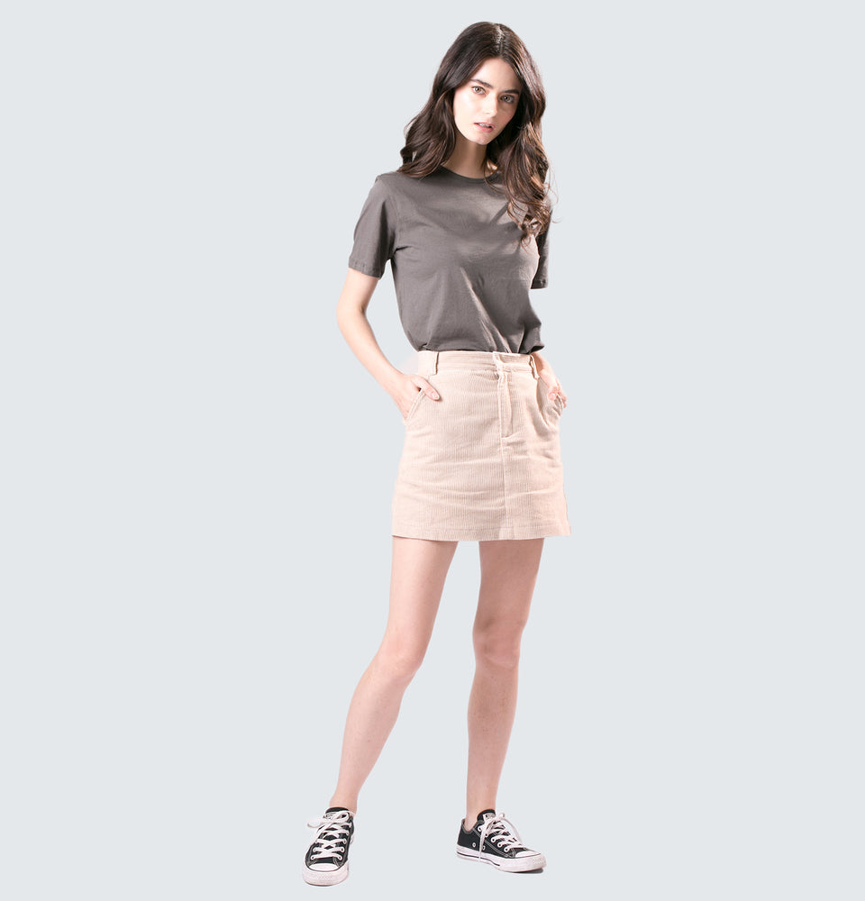 Corduroy Skirt - Mantou Clothing