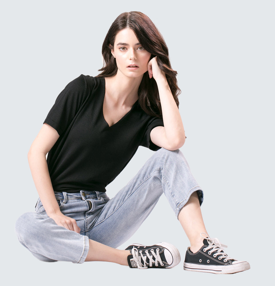Tina Straight Leg Ankle Jeans - Mantou Clothing
