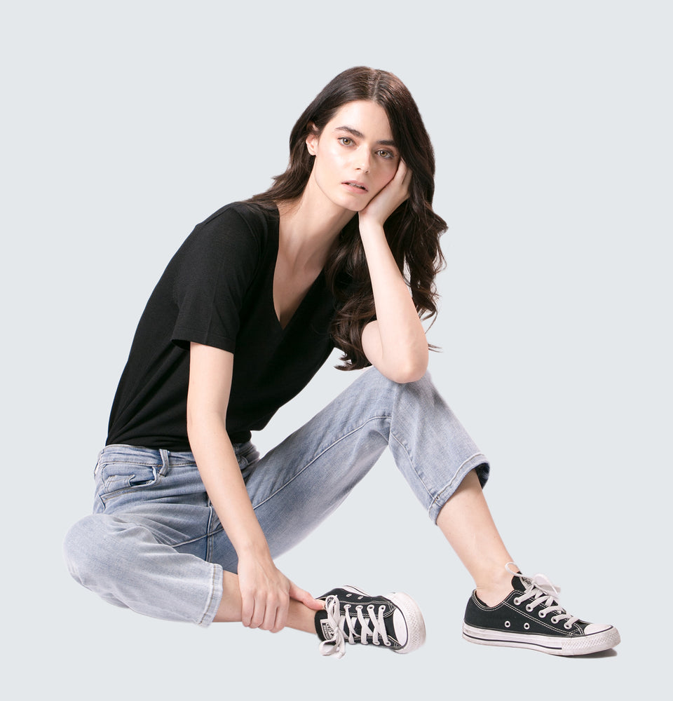 Tina Straight Leg Ankle Jeans - Mantou Clothing