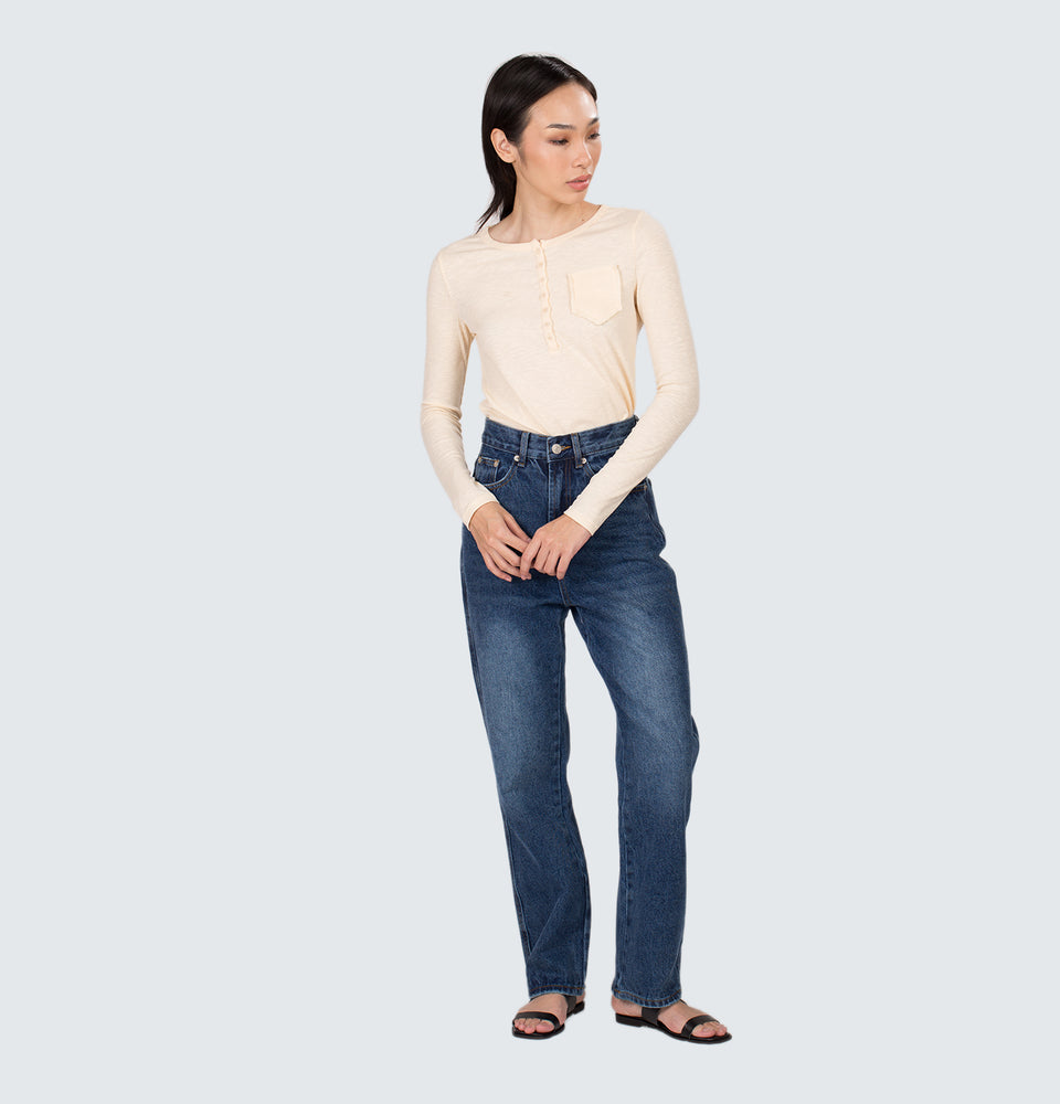 Ellie Ribbed Longsleeve
