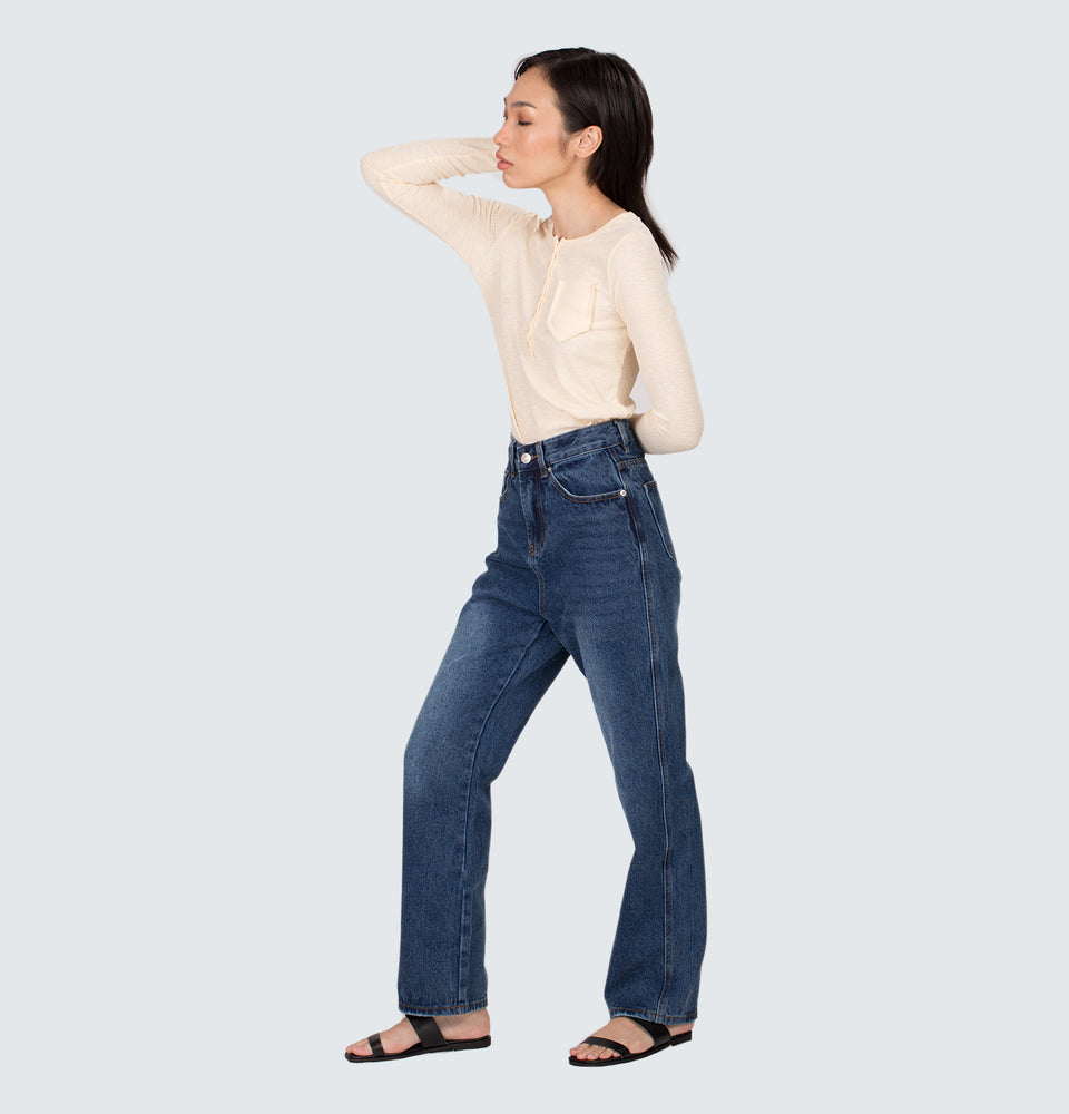 Ellie Ribbed Longsleeve