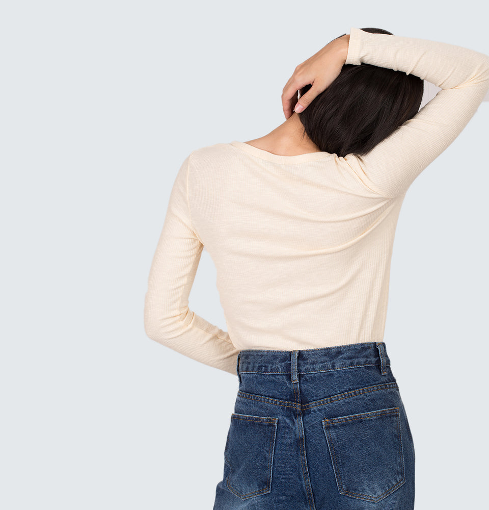 Ellie Ribbed Longsleeve
