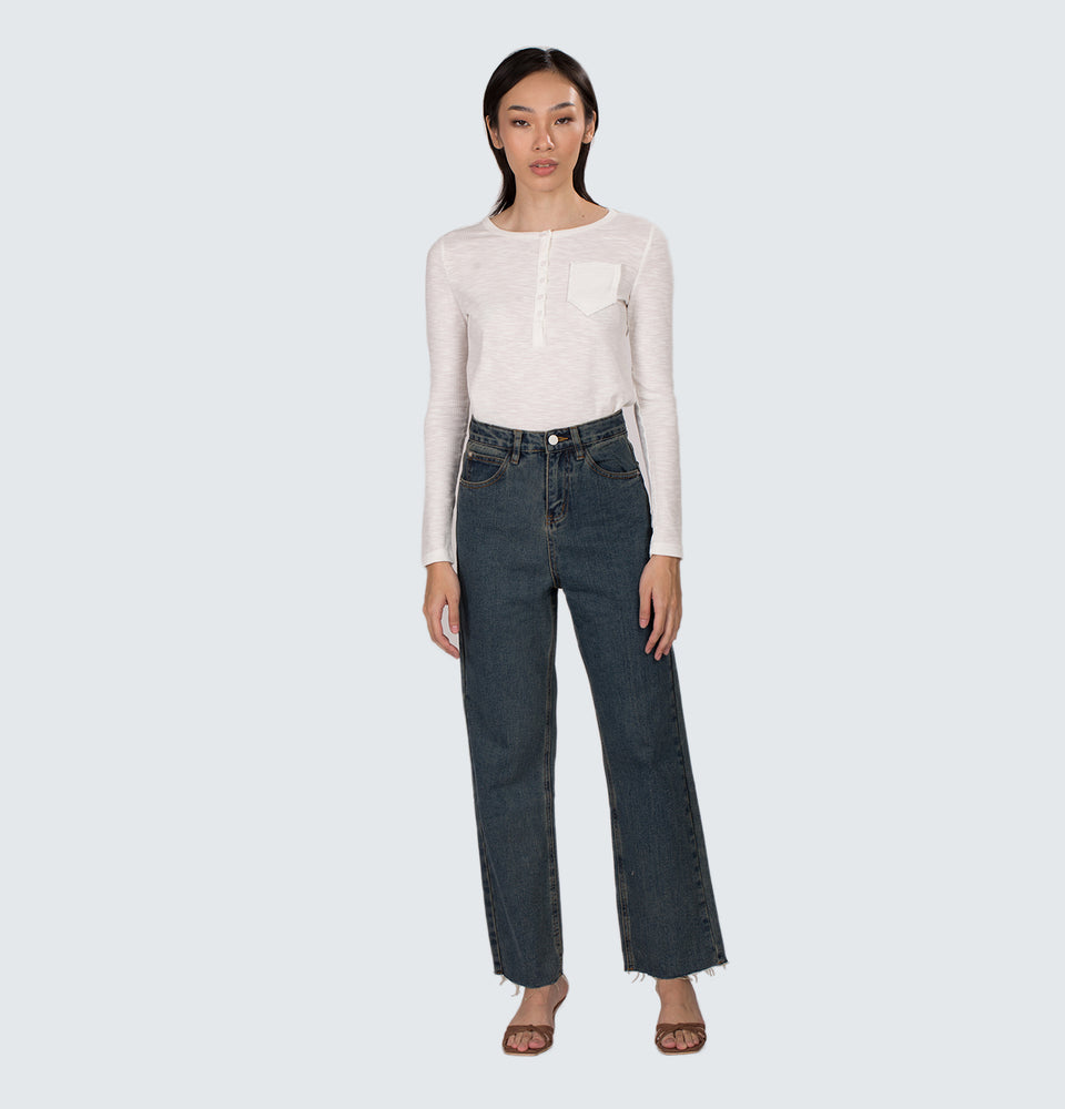 Ellie Ribbed Longsleeve