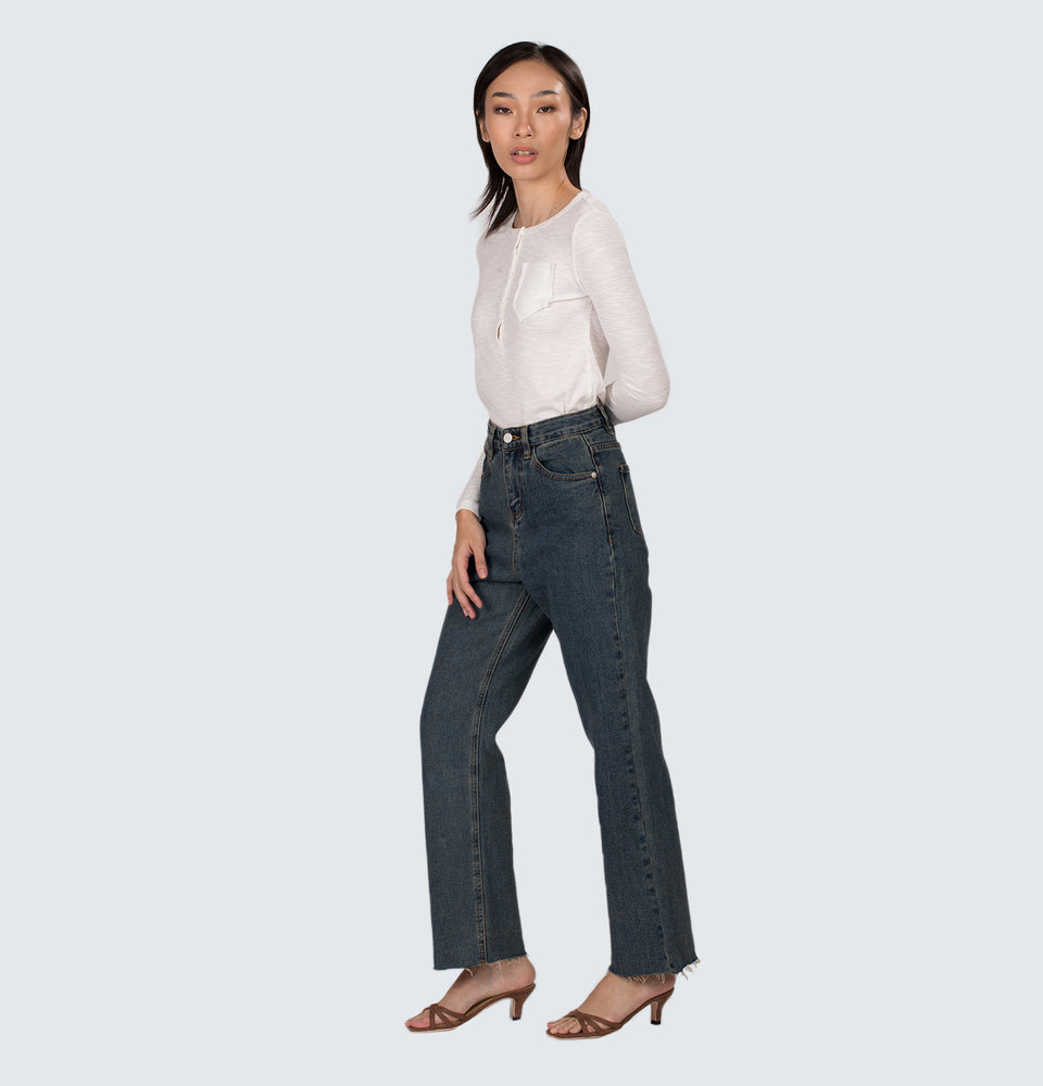 Ellie Ribbed Longsleeve