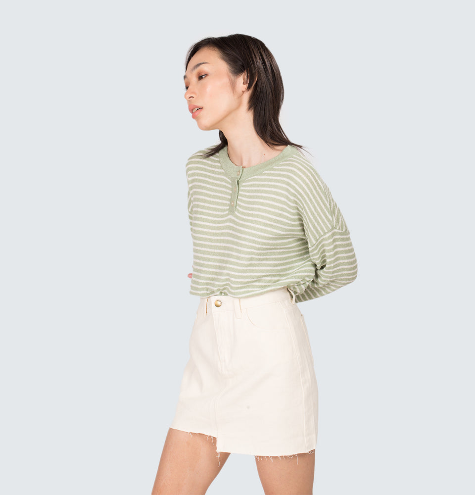 Maeve Striped Long Sleeve