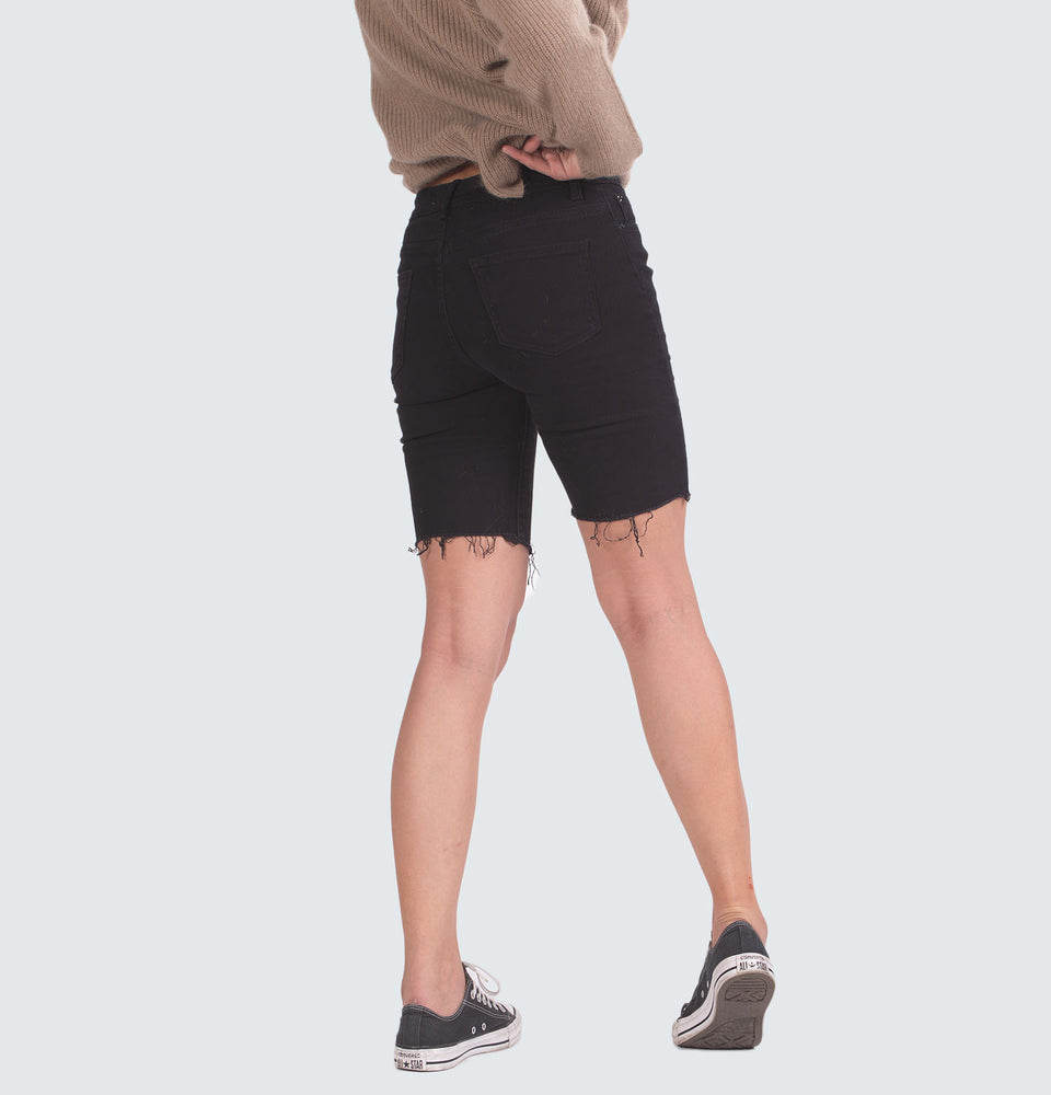 Bermuda Black Shorts