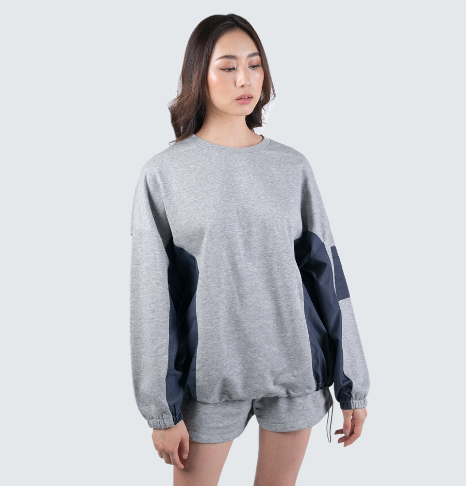 Zamantha Sweatshirt and Jogging Shorts Coordinates