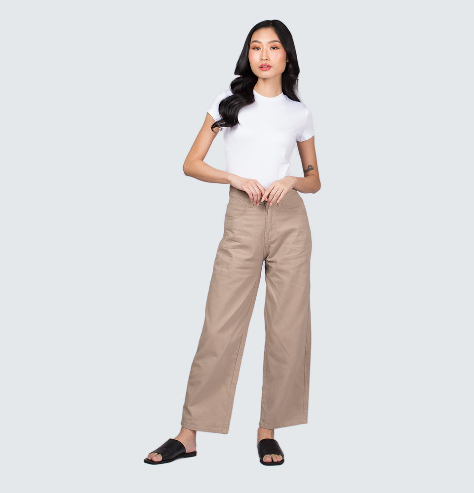Lexi Khaki Jeans