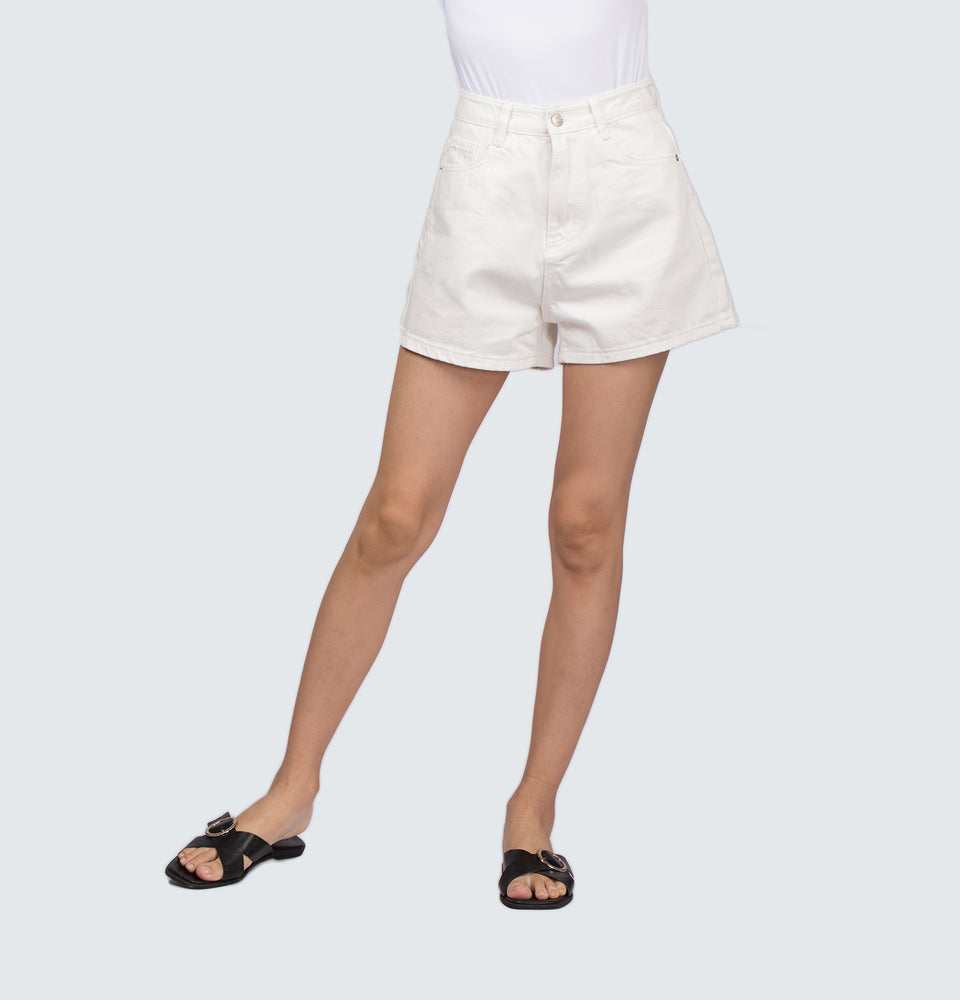 Hemera Mom Fit Denim Shorts