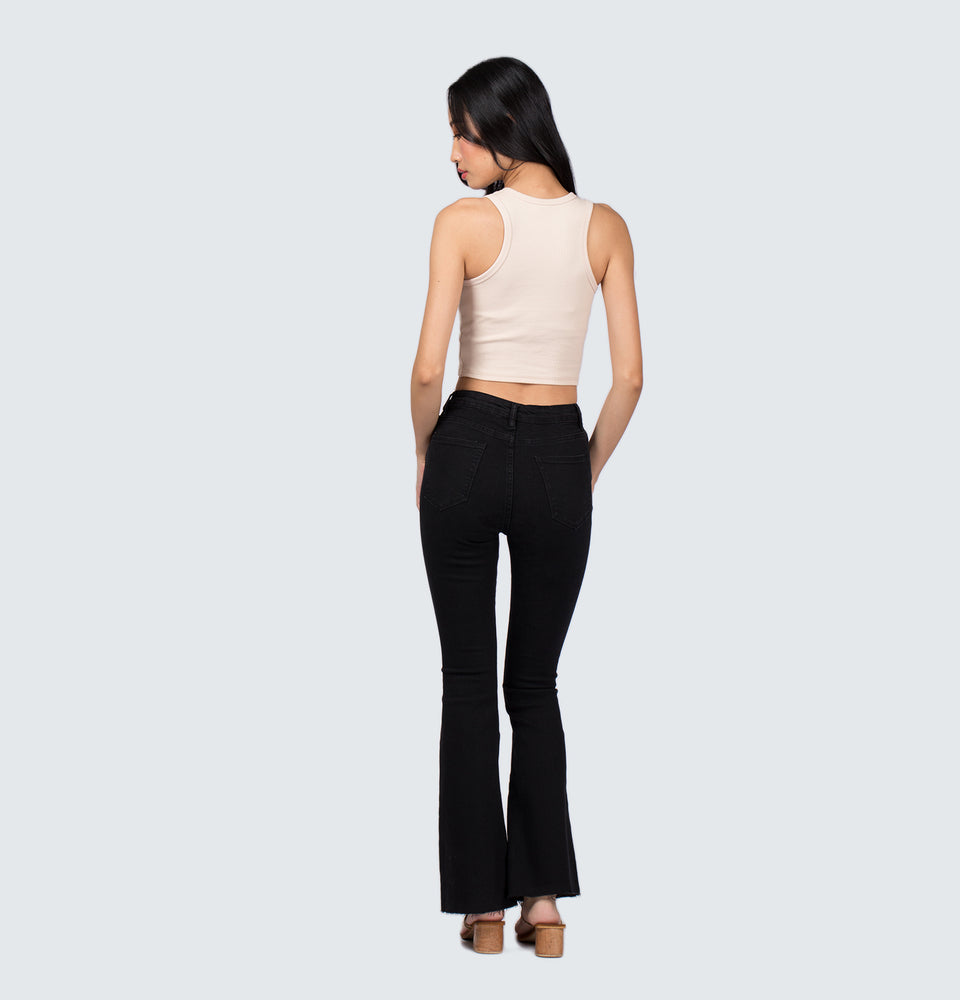 Julian Flare Distressed Jeans