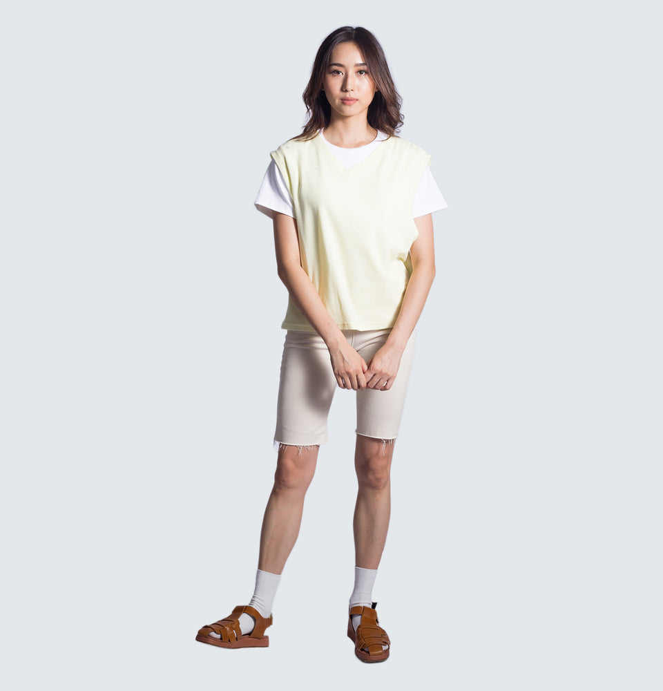 Gazelle Cream Bermuda Shorts