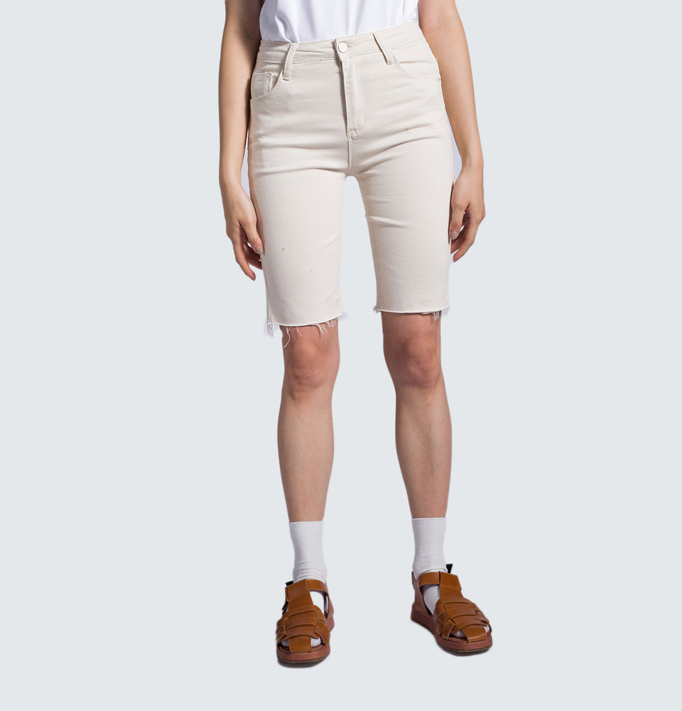 Gazelle Cream Bermuda Shorts