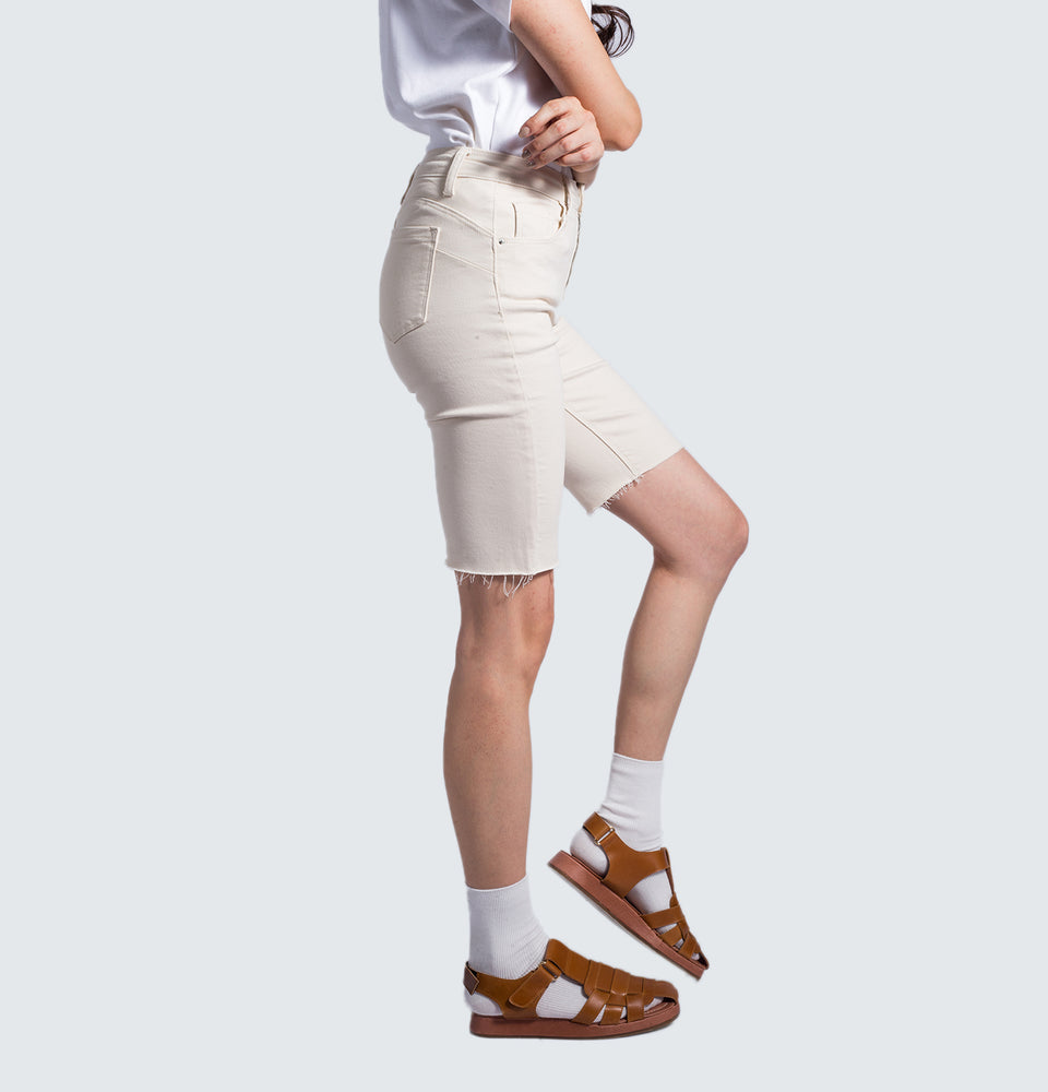 Gazelle Cream Bermuda Shorts