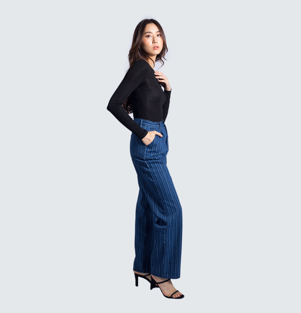 Remie  Full length Striped Jeans