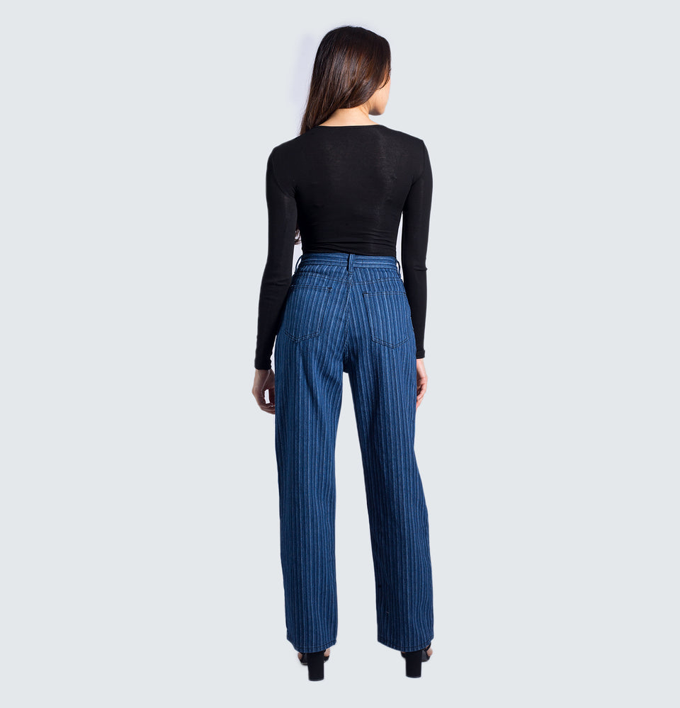 Remie  Full length Striped Jeans