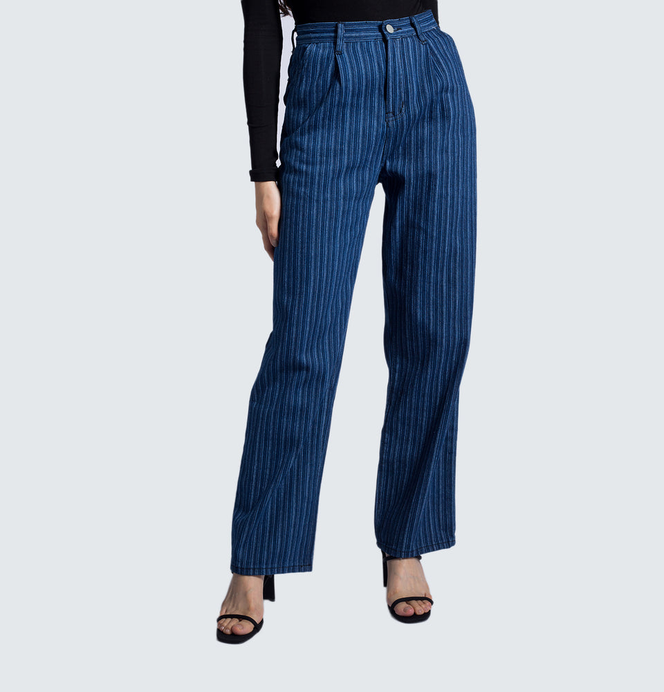 Remie  Full length Striped Jeans