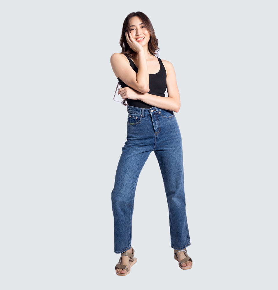 Reeze Full Length Straight Leg Jeans