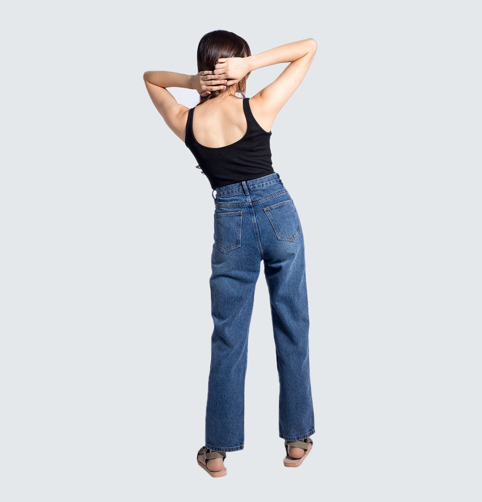 Reeze Full Length Straight Leg Jeans