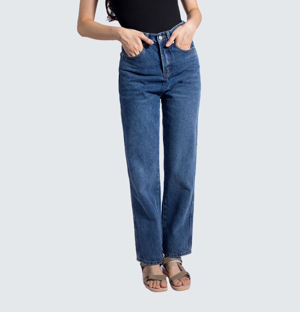 Reeze Full Length Straight Leg Jeans