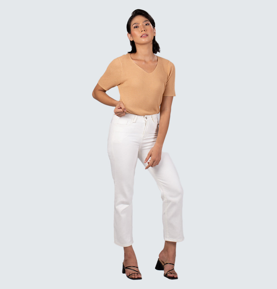 Ezra Ribbed Top
