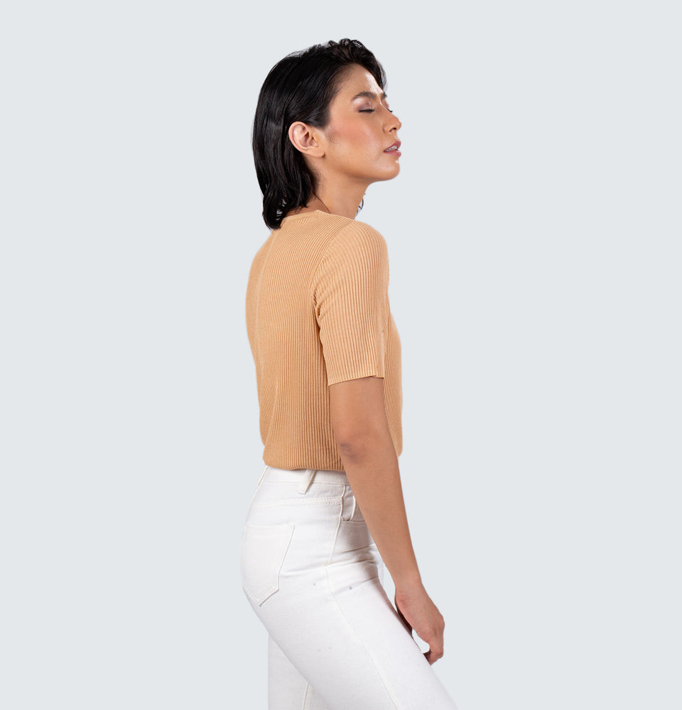 Ezra Ribbed Top