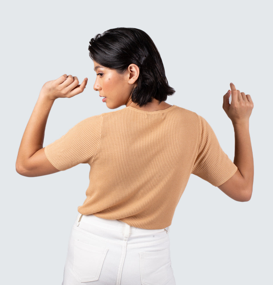 Ezra Ribbed Top