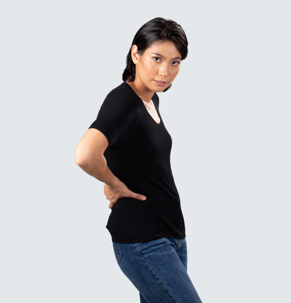 Ezra Ribbed Top