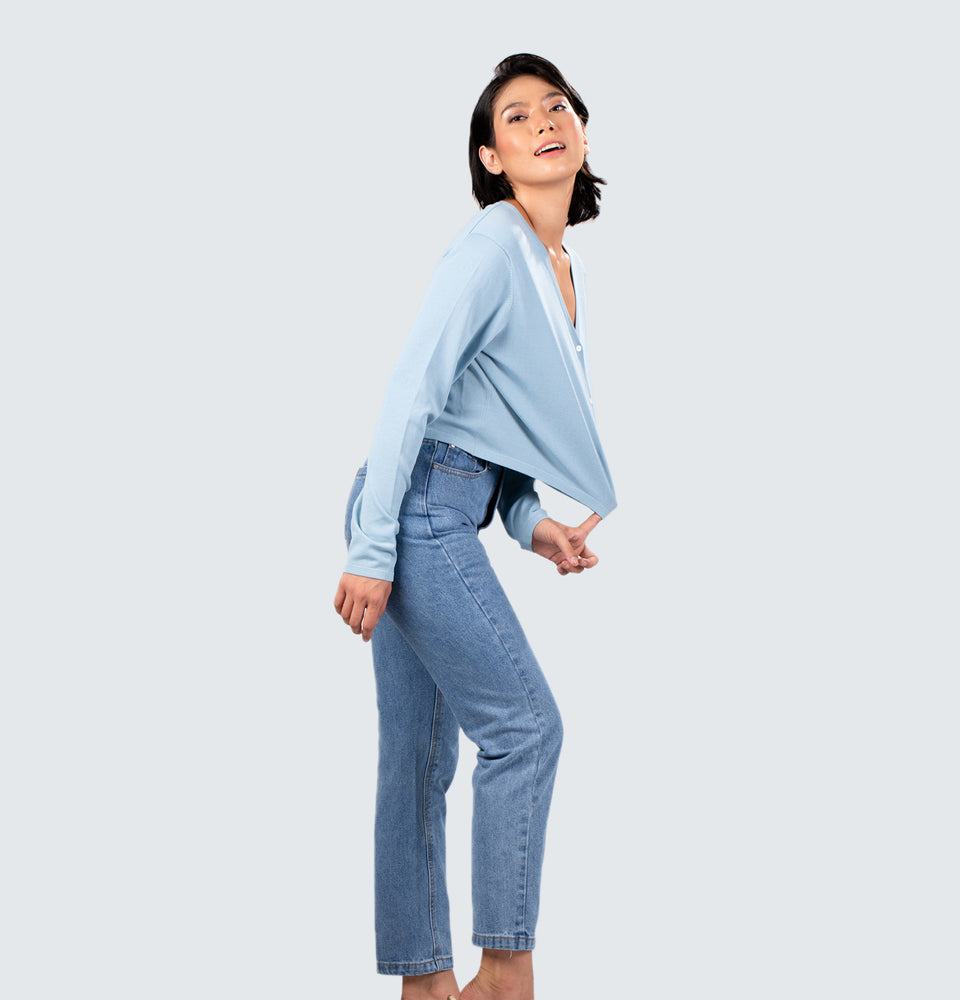 Oversized Crop Cardigan