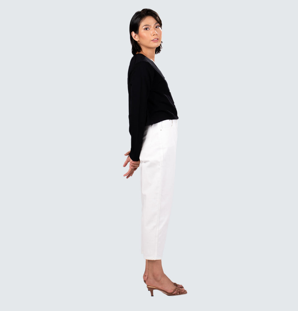 Oversized Crop Cardigan
