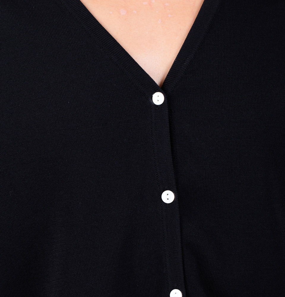 Oversized Crop Cardigan