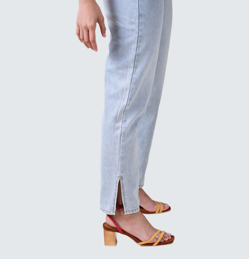 Adeline Straight Leg Jeans - Mantou Clothing