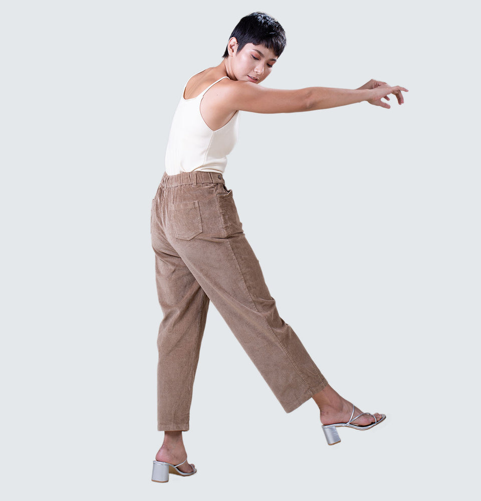 Wide Leg Corduroy Pants - Mantou Clothing