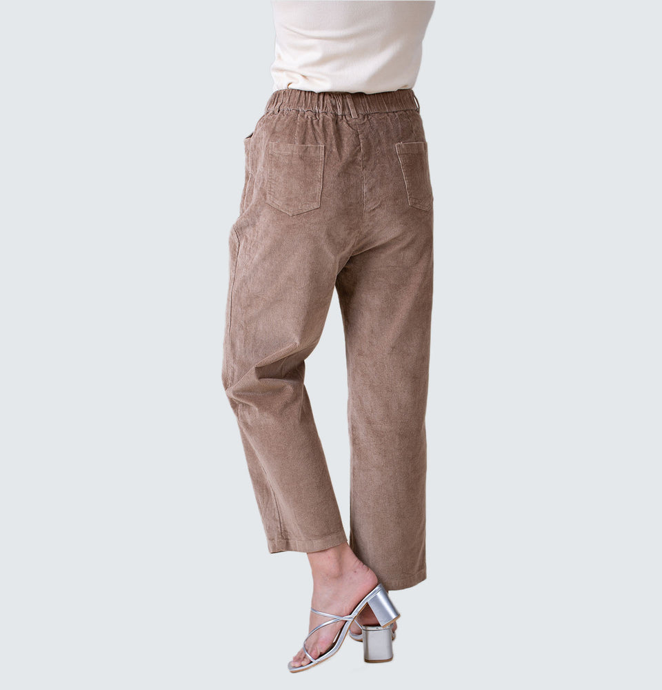 Wide Leg Corduroy Pants - Mantou Clothing