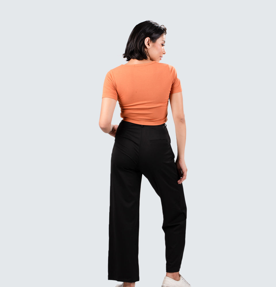 Marie Ribbed Crop Top