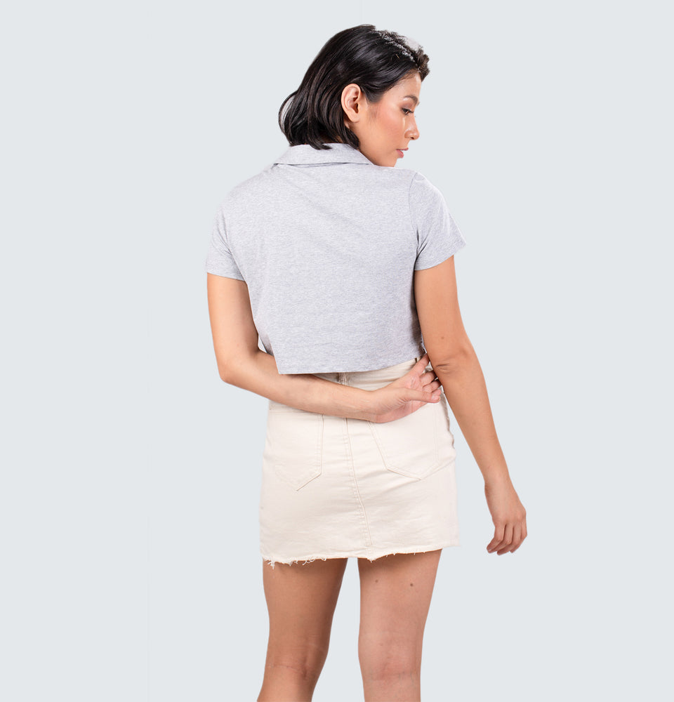 Jenna Polo Crop Top