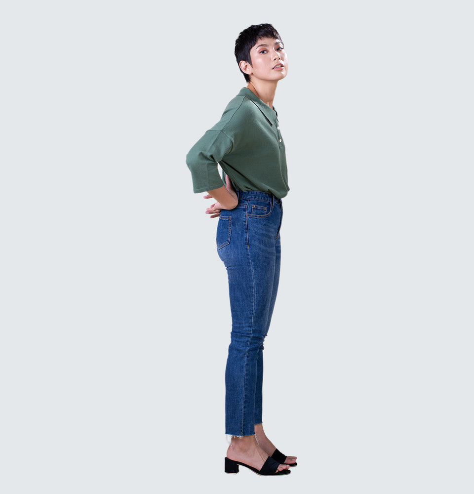 Steph Polo Top - Mantou Clothing