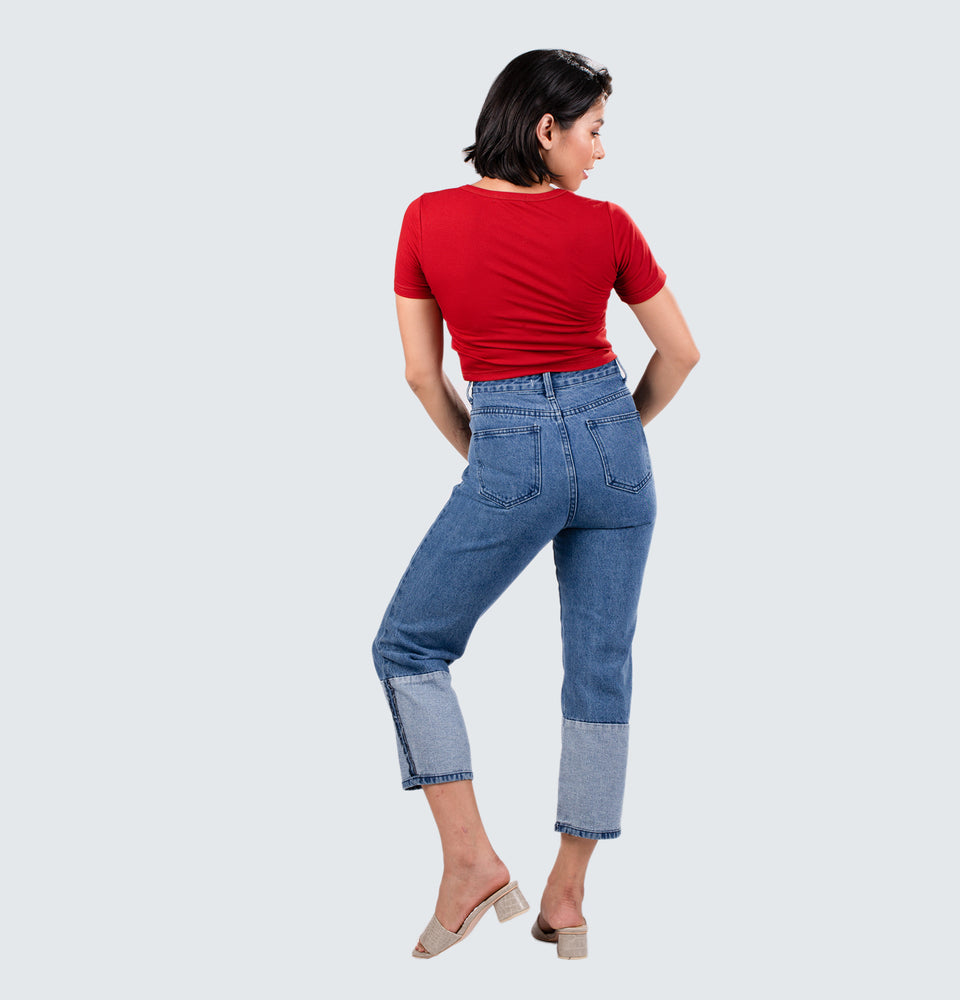 Marie Ribbed Crop Top