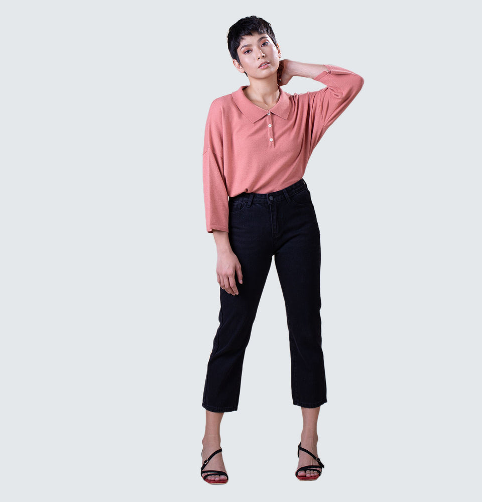 Steph Polo Top - Mantou Clothing
