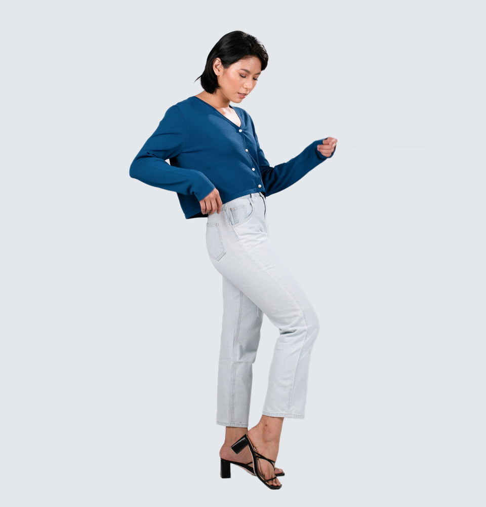 Oversized Crop Cardigan