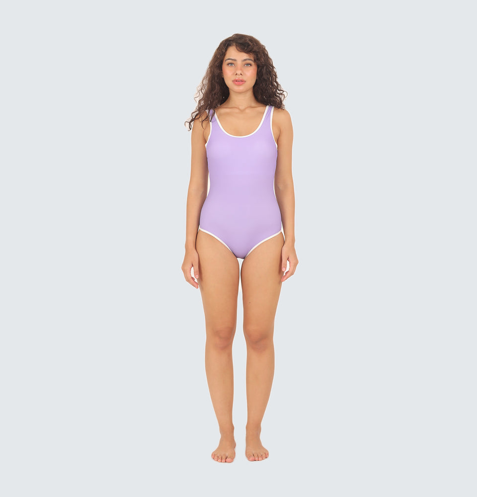 Clio One Piece in Purple