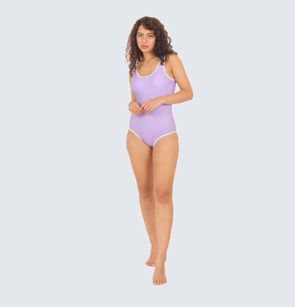 Clio One Piece in Purple