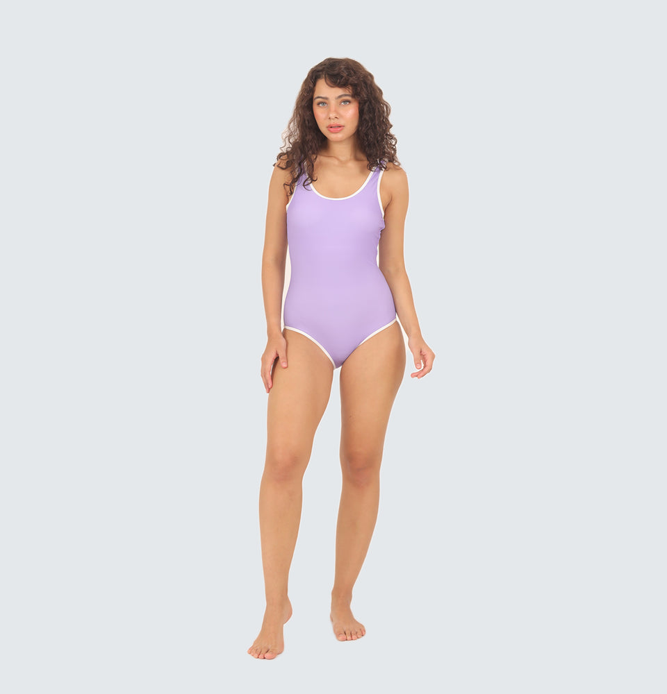 Clio One Piece in Purple