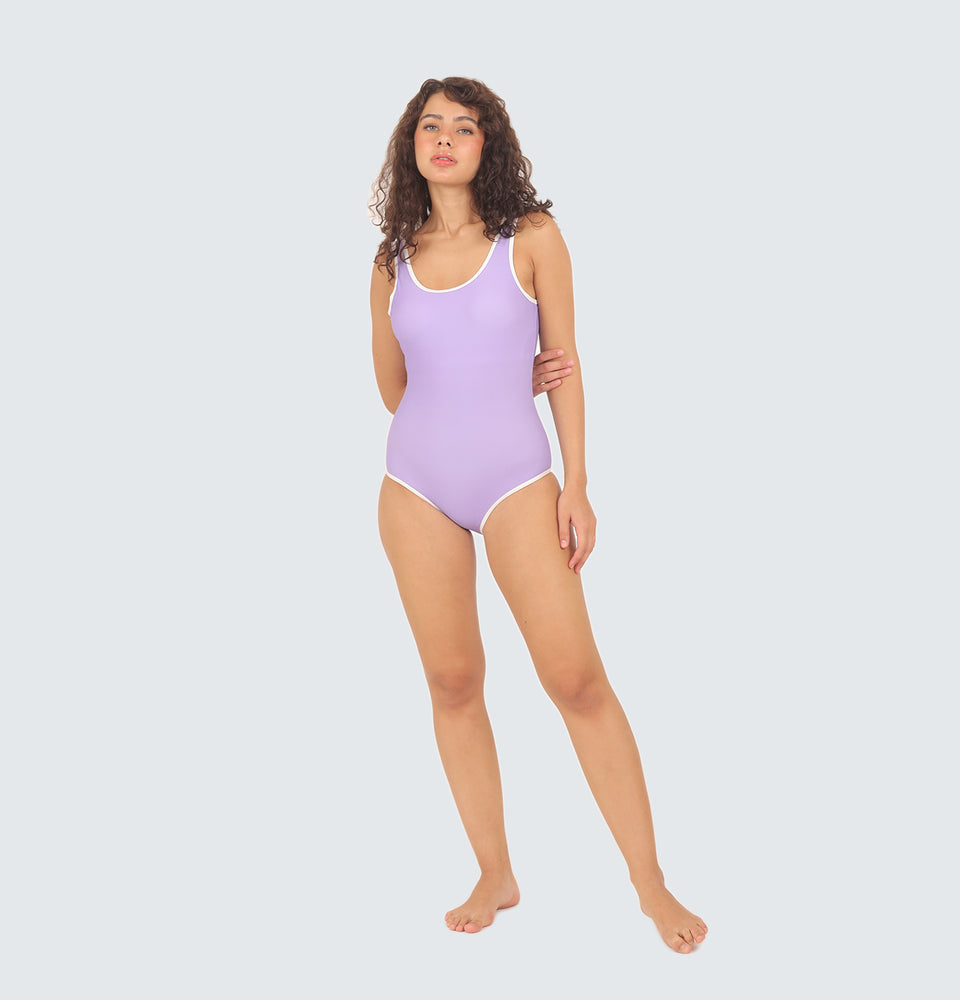 Clio One Piece in Purple