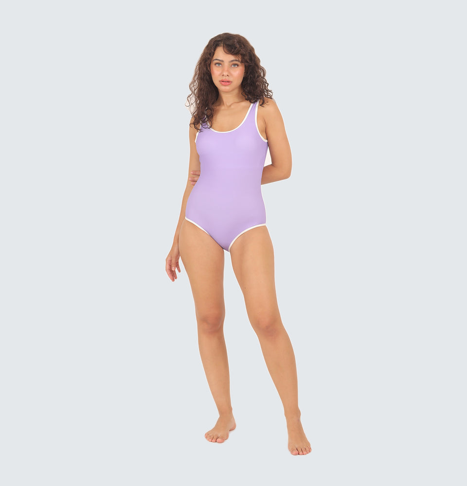 Clio One Piece in Purple