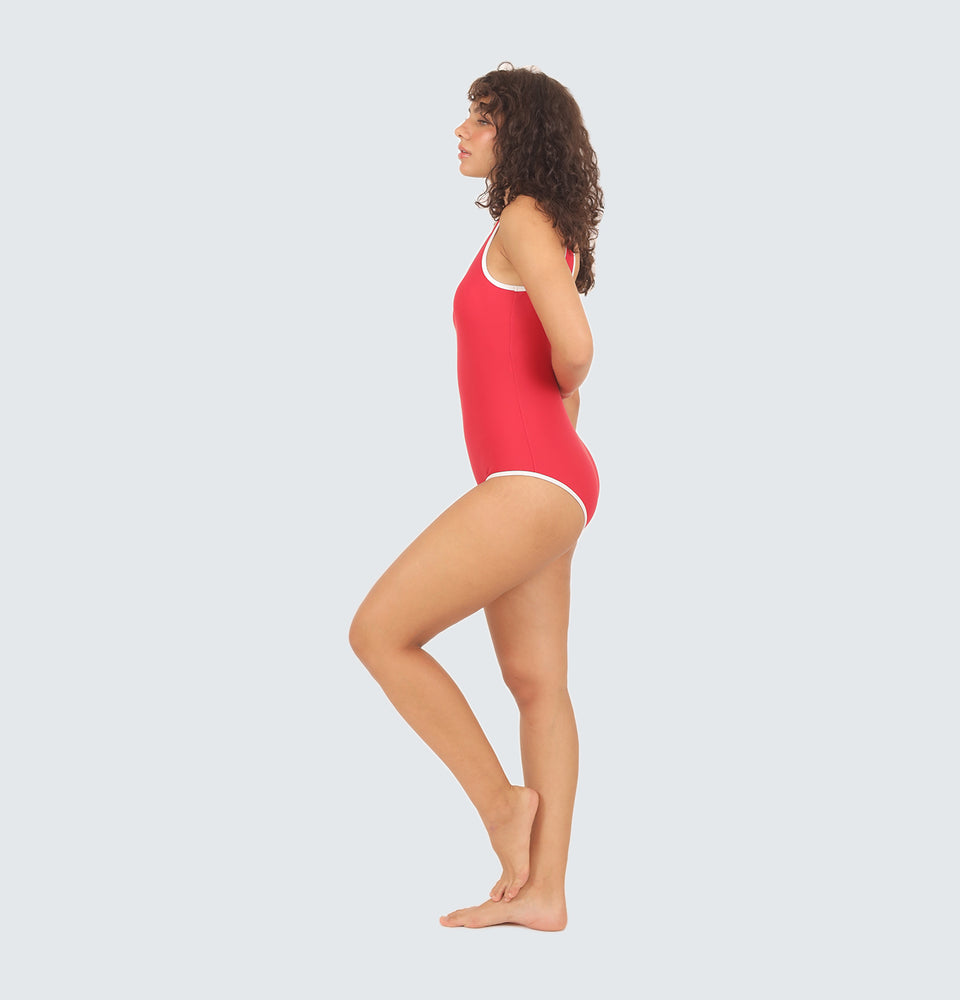 Clio One Piece in Red