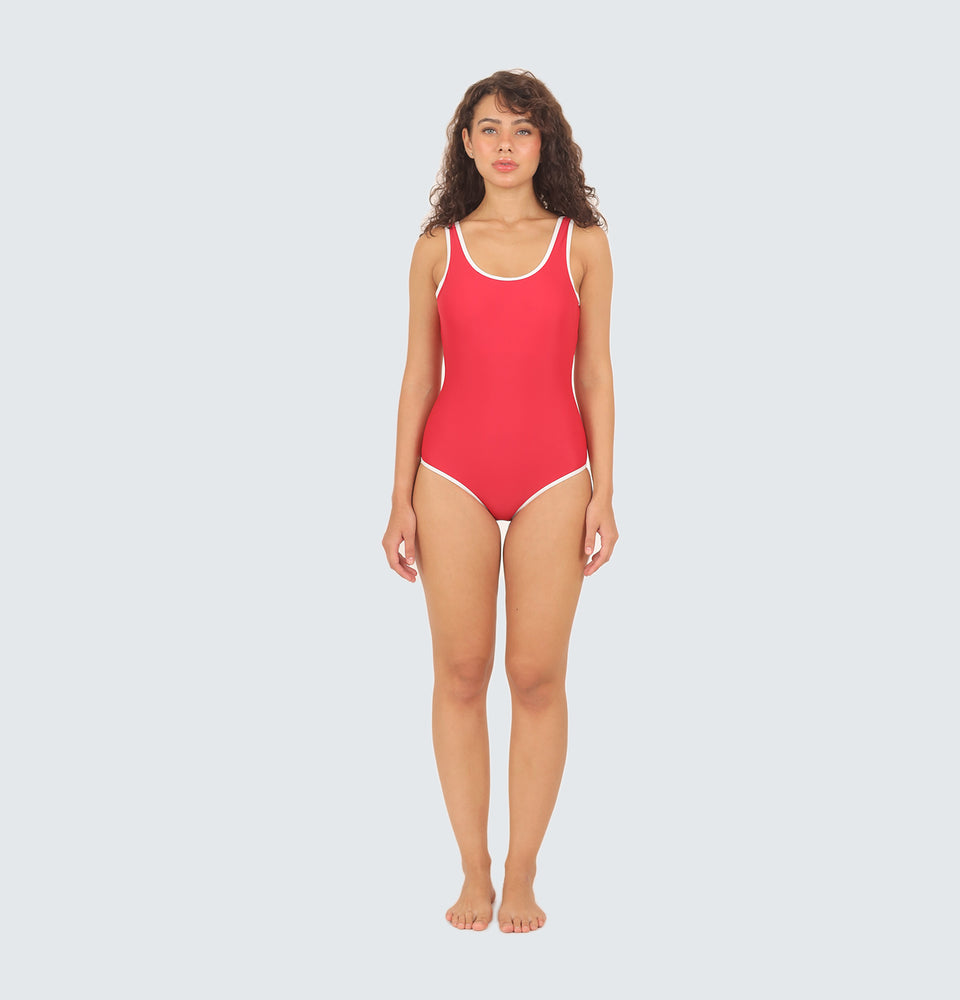 Clio One Piece in Red