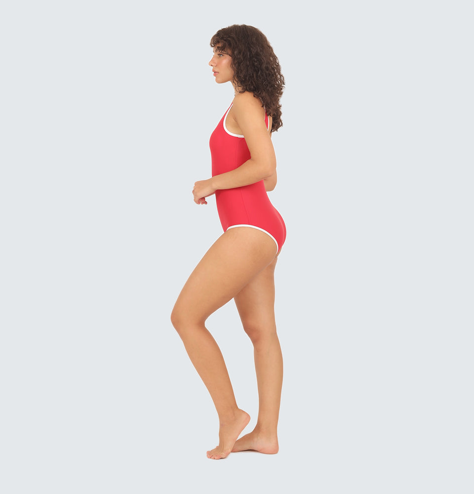 Clio One Piece in Red