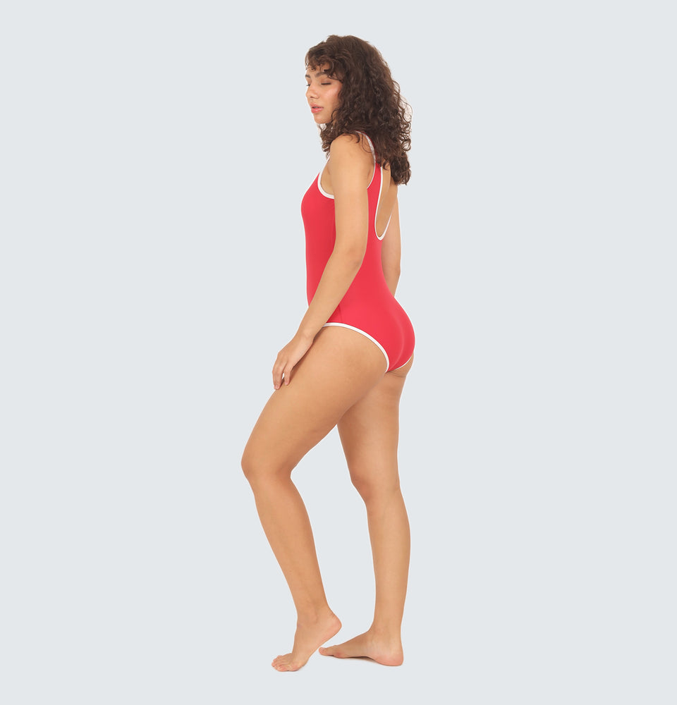 Clio One Piece in Red