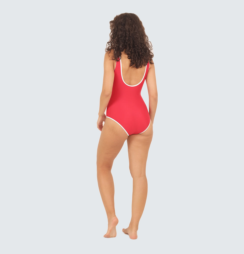 Clio One Piece in Red