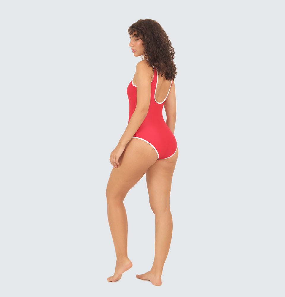 Clio One Piece in Red